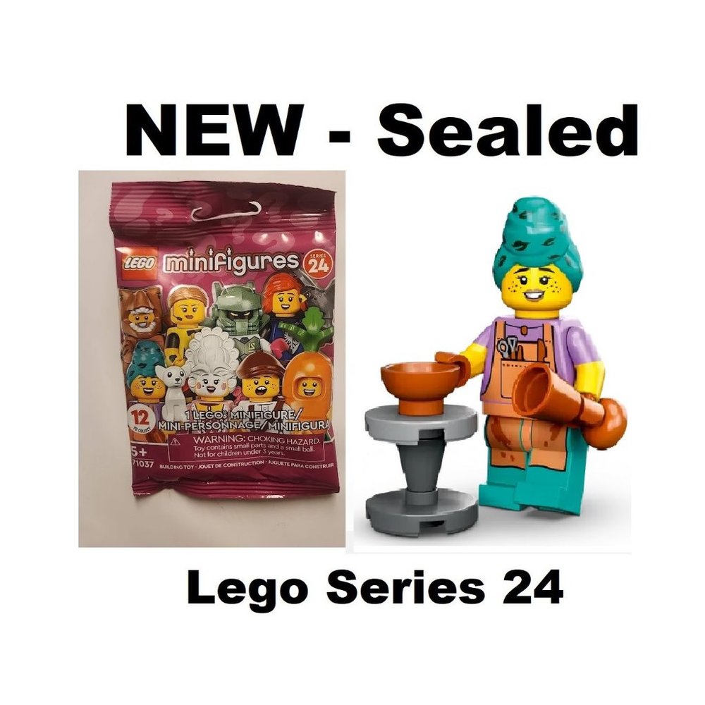 NEW - SEALED Lego Series 24 Potter Art Teacher Minifigure 71037 Collectible Com